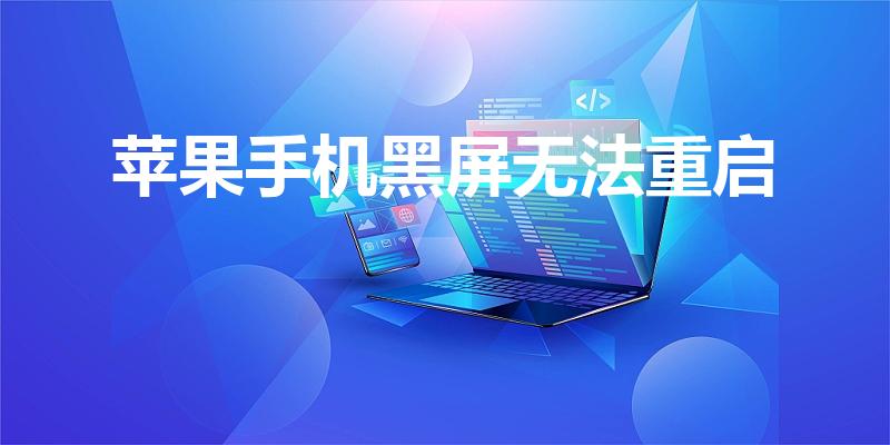 苹果手机黑屏无法重启（苹果手机突然黑屏开不了机怎么办）