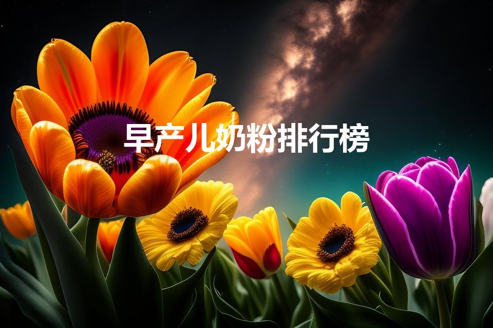 早产儿奶粉排行榜（早产儿奶粉哪个牌子好）