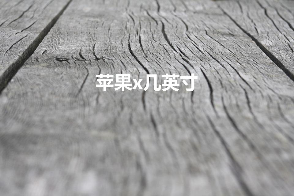 苹果x几英寸（苹果x屏幕尺寸是多少）