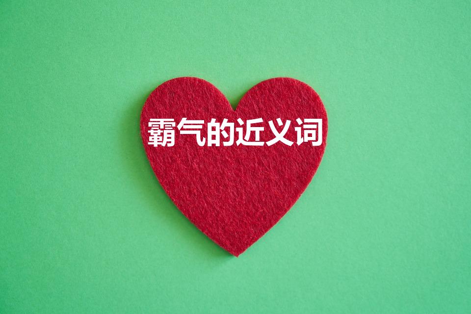 霸气的近义词（“霸气”的近义词有哪些）