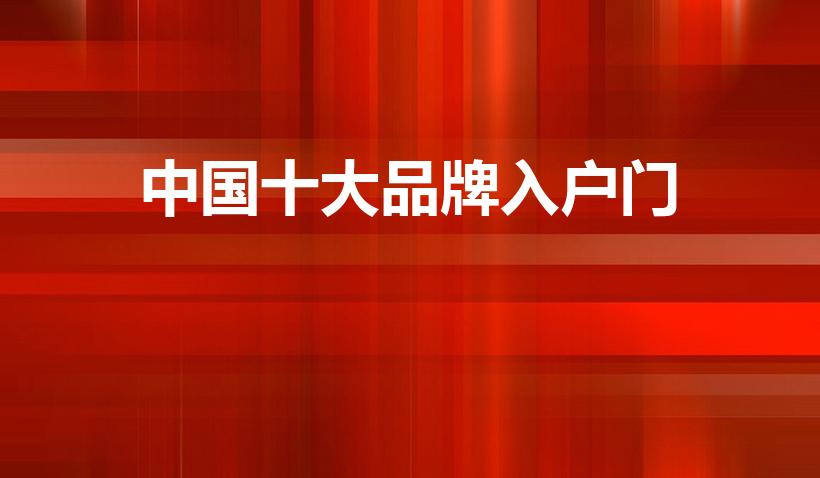 中国十大品牌入户门（入户门哪个品牌好）
