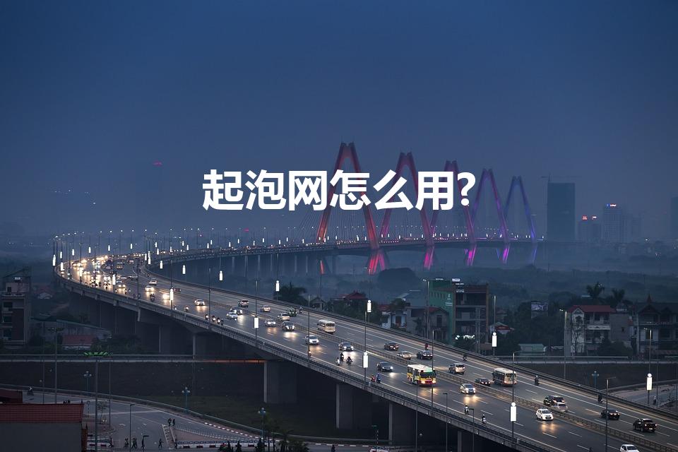 起泡网怎么用?（买洗面奶送了一个网,怎么用）