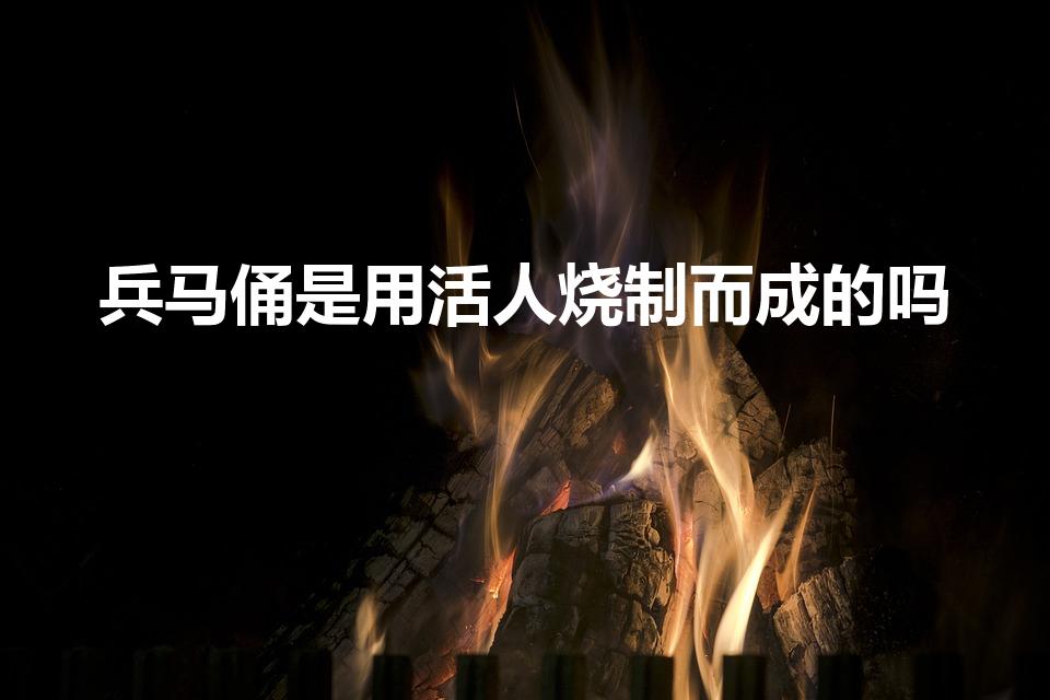 兵马俑是用活人烧制而成的吗（兵马俑是用活人烧制的吗）