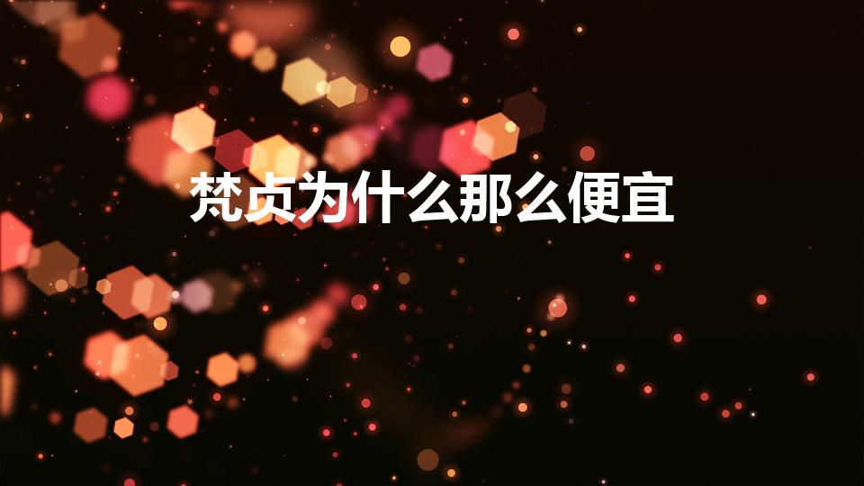 梵贞为什么那么便宜（VEZE是什么牌子化妆品）