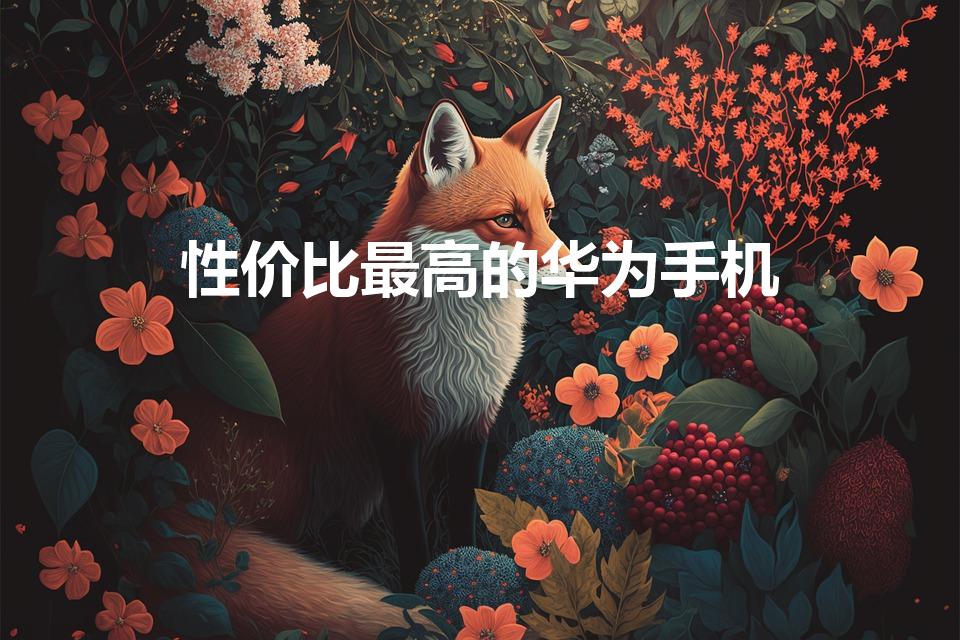 性价比最高的华为手机（华为性价比最高的手机）