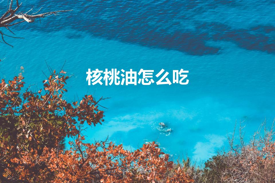 核桃油怎么吃（核桃油的吃法有哪些）