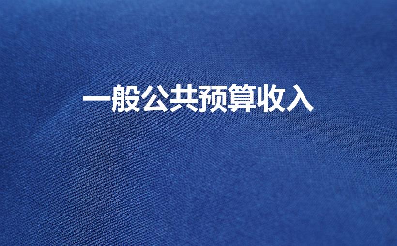 一般公共预算收入（一般公共预算收入是什么意思）