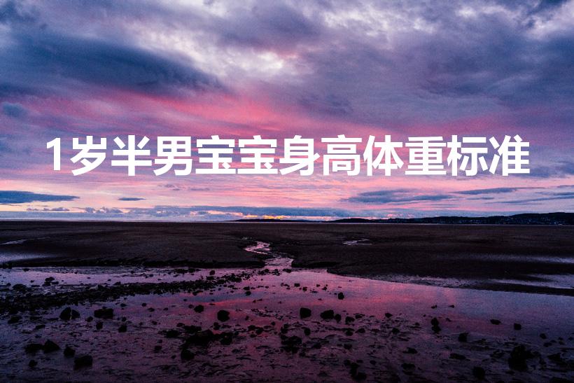 1岁半男宝宝身高体重标准（一岁半小孩身高体重标准是多少）