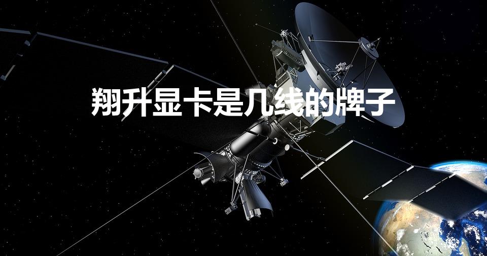 翔升显卡是几线的牌子（翔升显卡属于几线品牌）