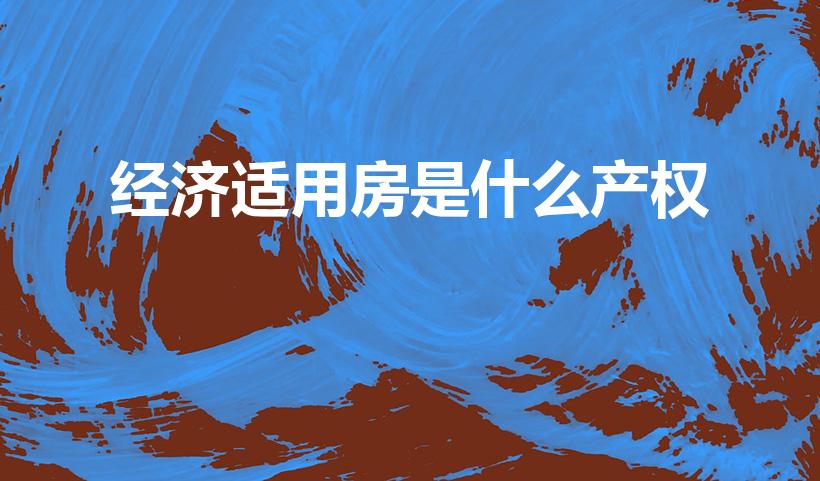 经济适用房是什么产权（经济适用房是大产权还是小产权）