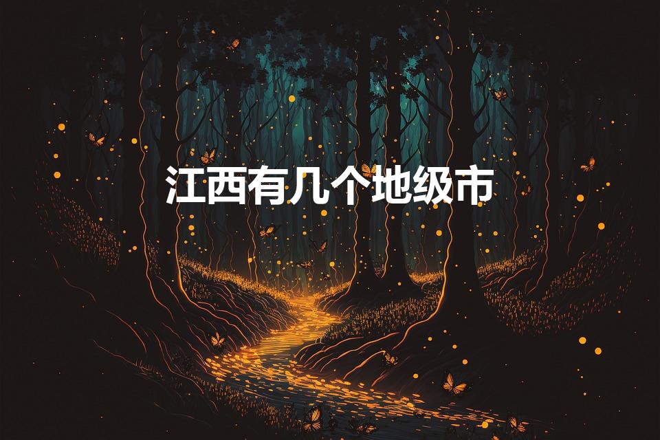 江西有几个地级市（江西省有几个市）
