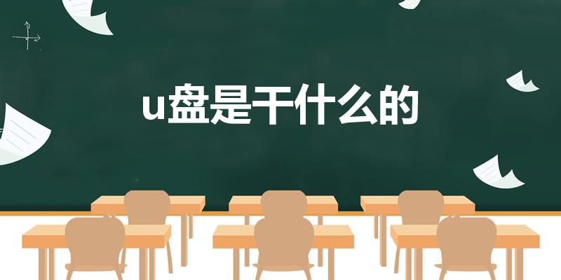 u盘是干什么的（U盘是什么干什么用的）