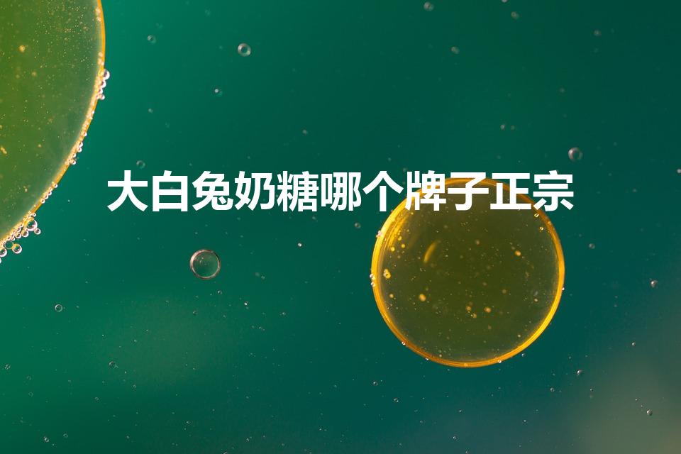 大白兔奶糖哪个牌子正宗（大白兔奶糖是哪里产的）