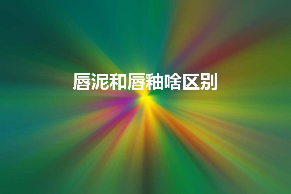 唇泥和唇釉啥区别（唇泥和唇釉有什么区别）