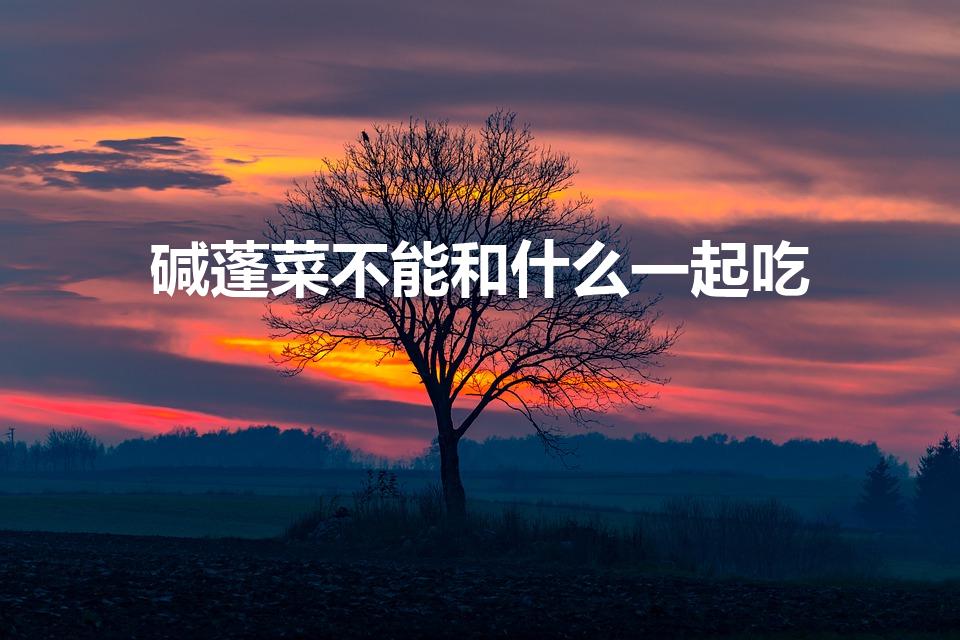 碱蓬菜不能和什么一起吃（黄须菜可以和鸡蛋一起吃吗）