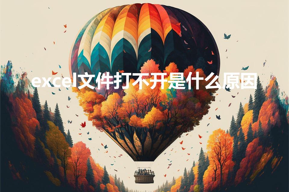 excel文件打不开是什么原因