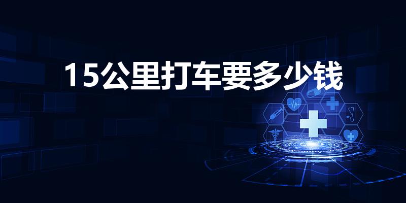 15公里打车要多少钱（滴滴打车要多少钱起步）