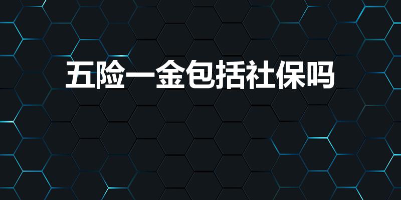 五险一金包括社保吗（五险一金包含社保吗）