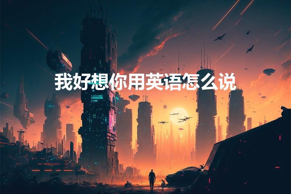 我好想你用英语怎么说（好想你英语怎么写）
