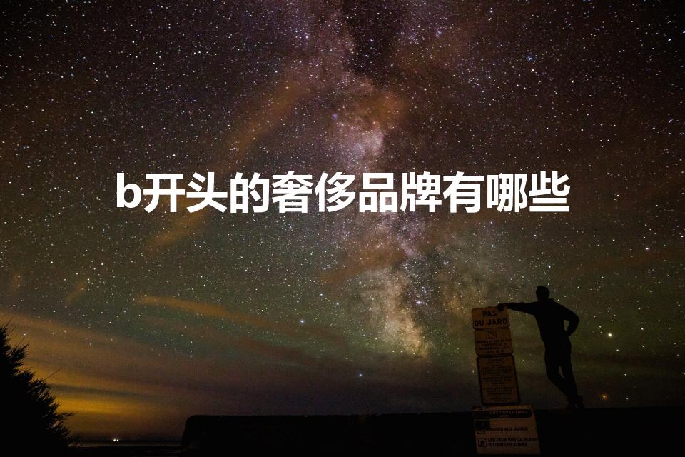 b开头的奢侈品牌有哪些（b开头的车 b开头有什么车）