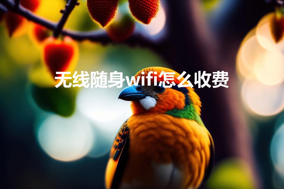无线随身wifi怎么收费（移动随身wifi怎么收费）