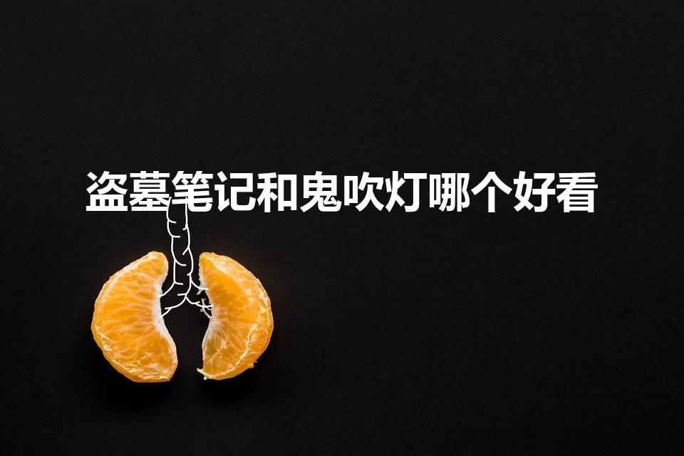盗墓笔记和鬼吹灯哪个好看