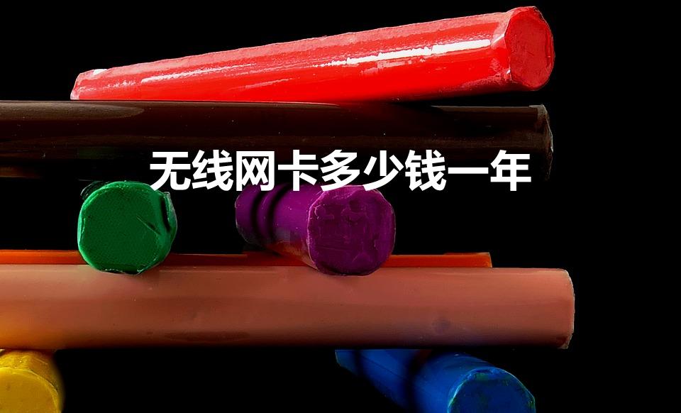 无线网卡多少钱一年（4g无线网卡多少钱一年）
