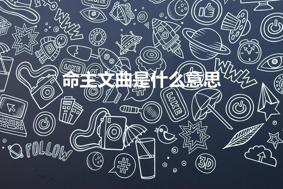 命主文曲是什么意思