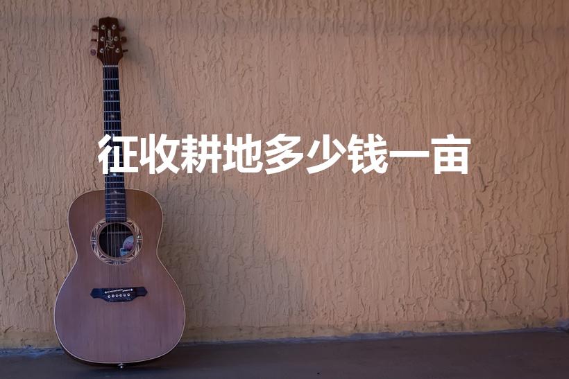 征收耕地多少钱一亩（农村土地征用赔偿多少钱一亩）