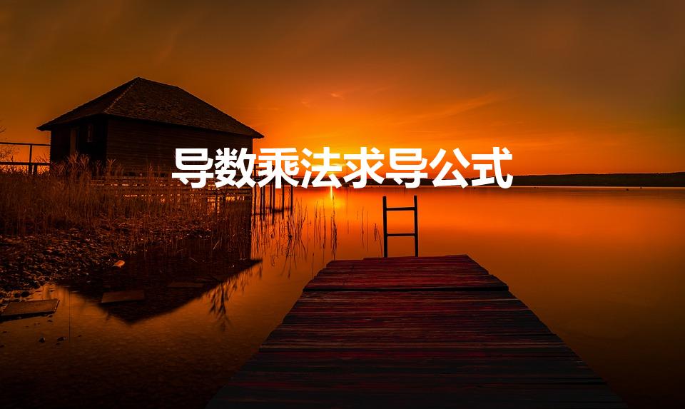 导数乘法求导公式（乘法求导公式）