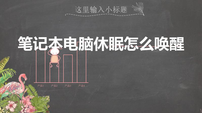 笔记本电脑休眠怎么唤醒（笔记本电脑睡眠后如何唤醒）