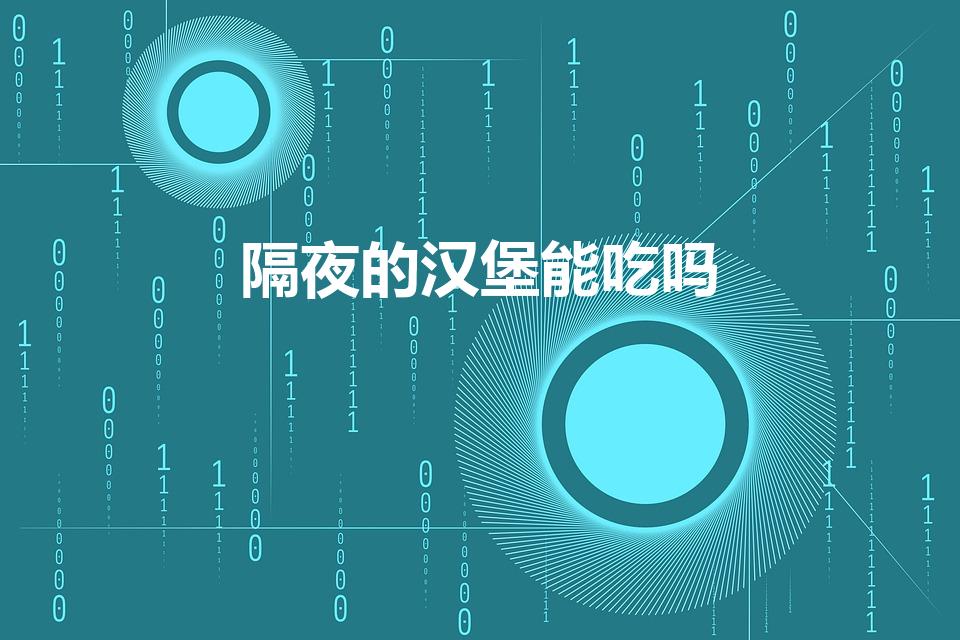 隔夜的汉堡能吃吗（过夜的汉堡第二天可以吃吗）