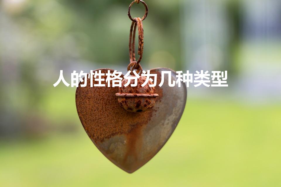 人的性格分为几种类型（人的性格分为为哪四种）