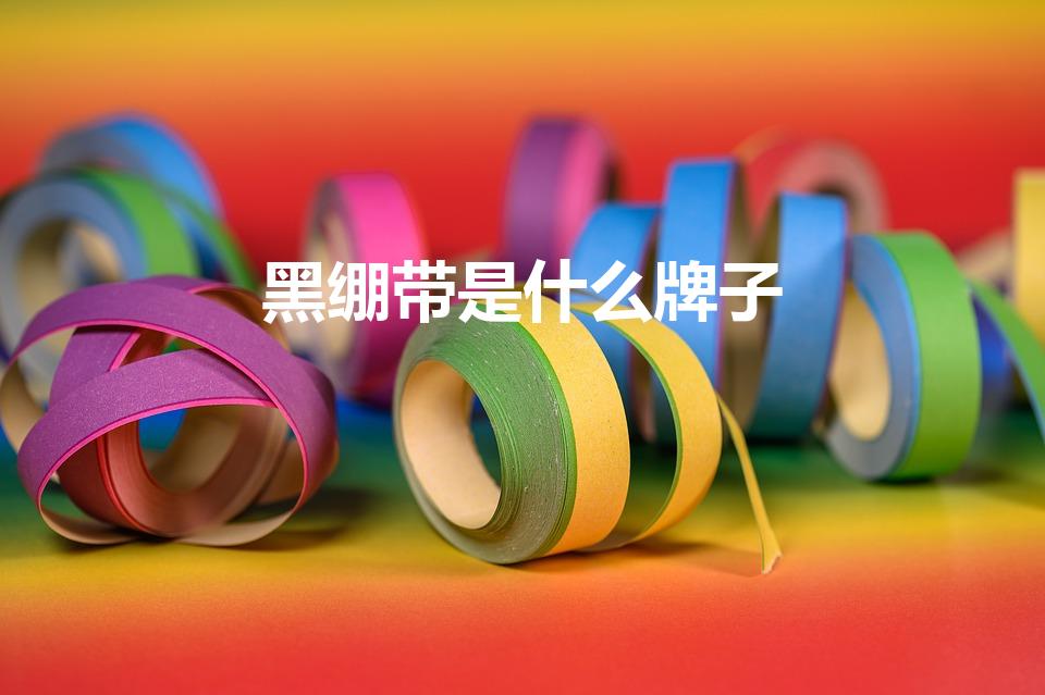 黑绷带是什么牌子（罗卜丁,戴森,黑绷带是啥啊）