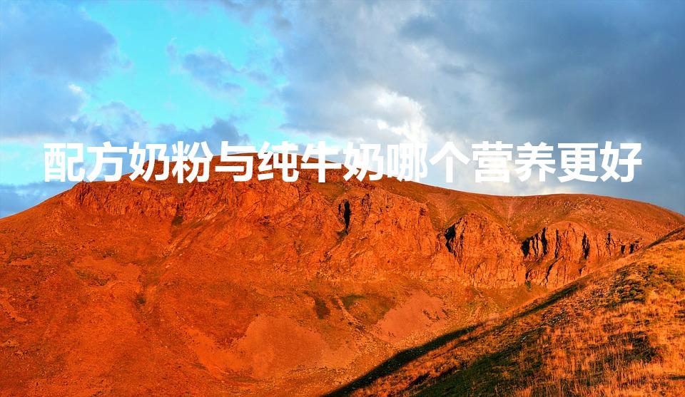 配方奶粉与纯牛奶哪个营养更好（牛奶和奶粉,哪个更有营养）