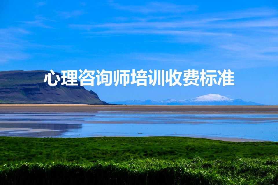 心理咨询师培训收费标准（心理咨询师收费标准大概是多少）