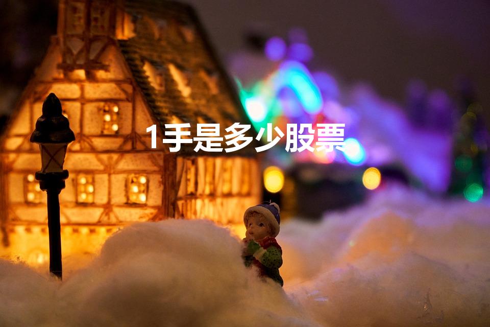1手是多少股票（一手股票是多少）