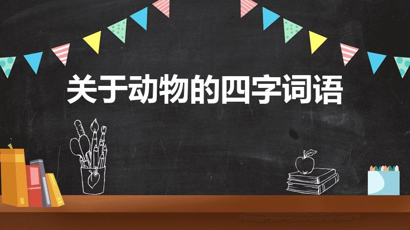 关于动物的四字词语（有关动物的四字词语）