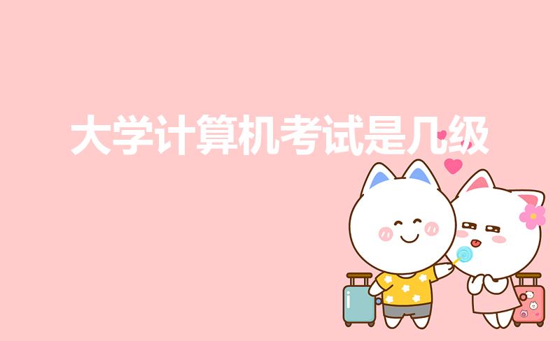 大学计算机考试是几级（计算机等级考试分几级）