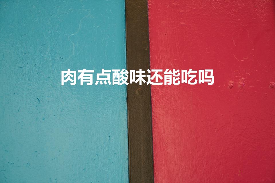 肉有点酸味还能吃吗（肉酸了一般还能吃吗）