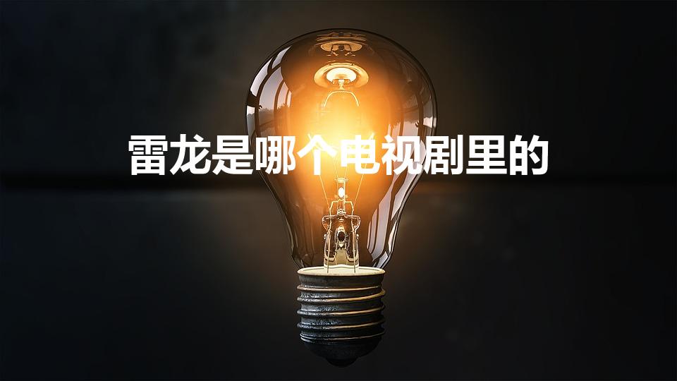 雷龙是哪个电视剧里的（军人荣誉雷龙查车第几集）