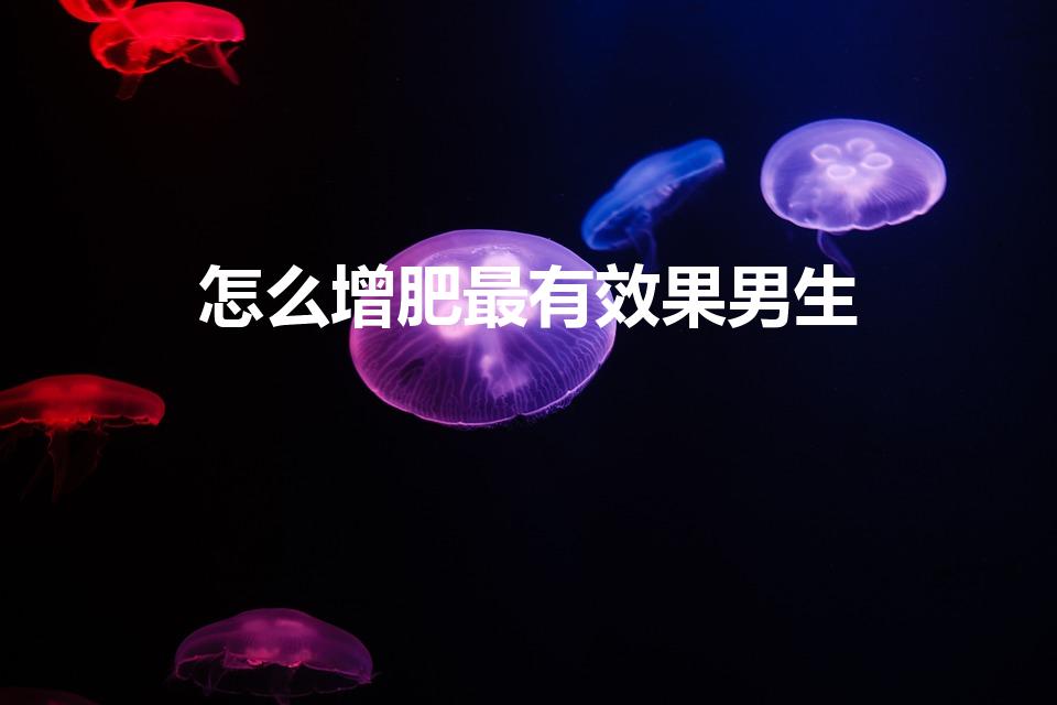怎么增肥最有效果男生（男人如何才能变胖）