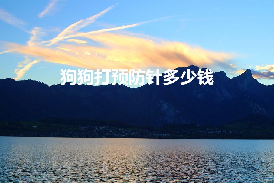 狗狗打预防针多少钱（宠物疫苗多少钱一针呢）