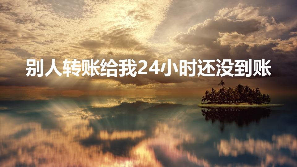 别人转账给我24小时还没到账