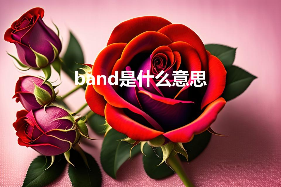 band是什么意思（band什么意思 band的意思）