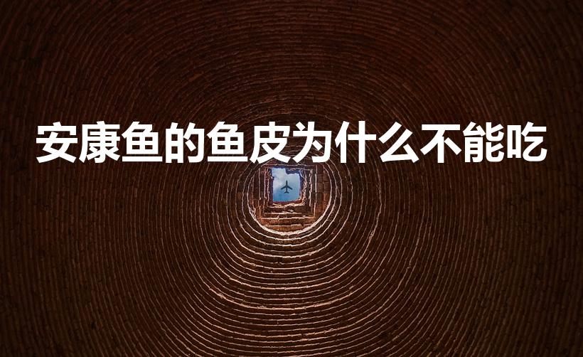 安康鱼的鱼皮为什么不能吃（安康鱼鱼皮能吃吗）