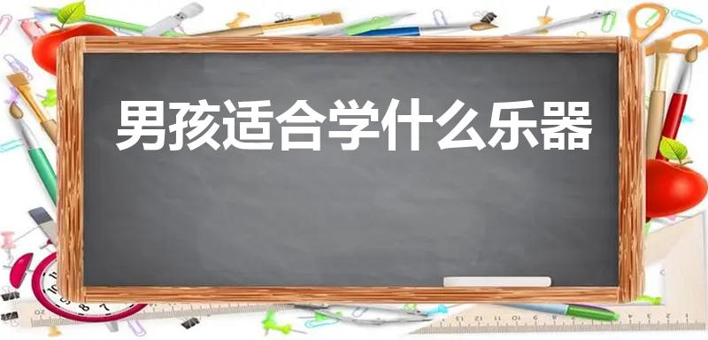 男孩适合学什么乐器（男孩子学哪些乐器比较好）