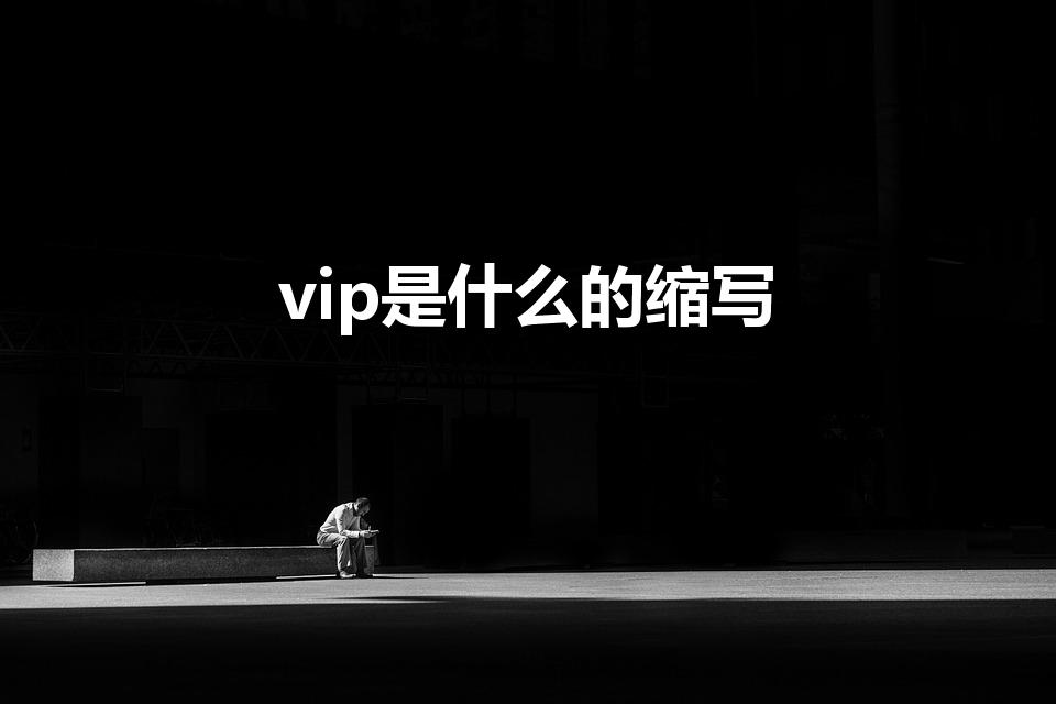 vip是什么的缩写（VIP是什么的缩写是什么意思）