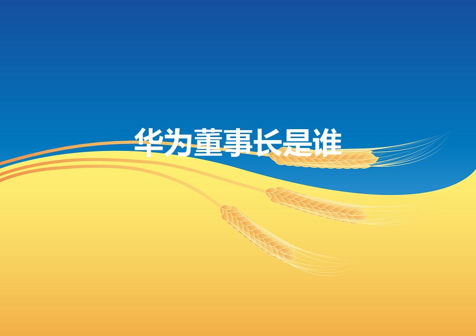 华为董事长是谁（华为现任董事长是谁）