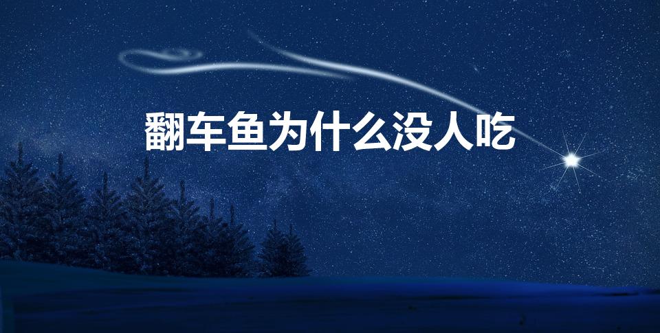 翻车鱼为什么没人吃（渔民为什么怕翻车鱼）